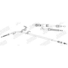 Handbremsseil 432941J von JURID günstig für 54,75 € online kaufen