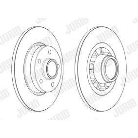 Bremssattel 694729J von JURID günstig für 137,86 € online kaufen