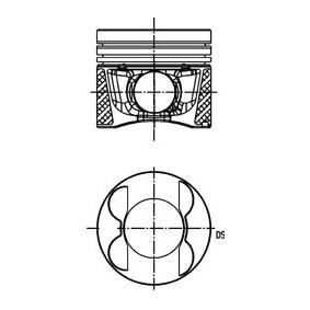 Achetez des Piston de chez KOLBENSCHMIDT en ligne pour Sprinter 5-t Tourer Minibus (907) à prix modérés