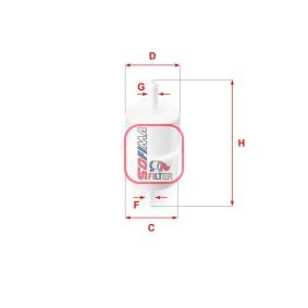 Kraftstofffilter für SKODA von SOFIMA