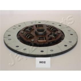Kupplungsscheibe DF-H02 von JAPANPARTS günstig für 115,05 € online kaufen