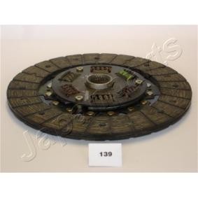 Kupplungsscheibe DF-139 von JAPANPARTS günstig für 64,58 € online kaufen