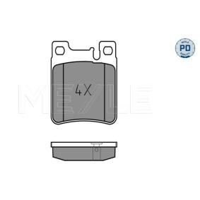 Bremsbeläge 025 213 0515/PD von MEYLE günstig für 29,24 € online kaufen