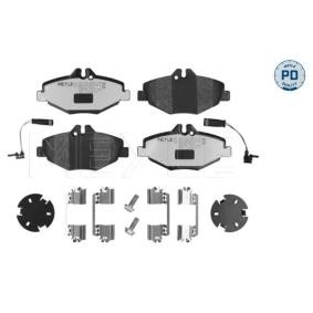 Bremsbeläge 025 237 4320-1/PD von MEYLE günstig für 40,56 € online kaufen