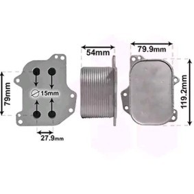 Ölkühler 03013701 von VAN WEZEL günstig für 38,01 € online kaufen