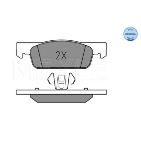 Heckklappendämpfer 040 910 0025 von MEYLE günstig für 18,09 € online kaufen