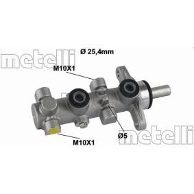 Comprar Cilindro principal de freno de METELLI 05-0802 a bajo precio de 78,75 €