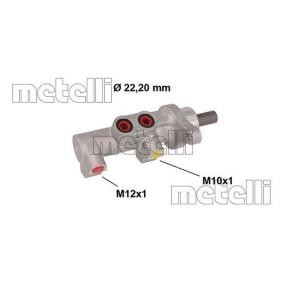 Compre Bomba central dos travões da METELLI 05-0847 a um preço baixo por 67,74 €