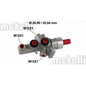 Achetez des Maître-cylindre de chez METELLI en ligne pour 7 (E65, E66, E67) à prix modérés