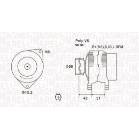 Kjøp Dynamo av MAGNETI MARELLI 063732126010 til den lave prisen 3127,90 NOK