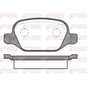 Bremsbeläge 0727 10 von KAWE günstig für 23,86 € online kaufen