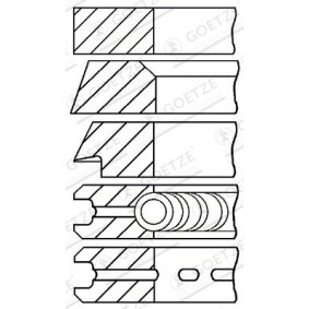 Compre Segmentos do motor de GOETZE ENGINE online para 88/109 Mk2A SUV Cabrio a preços moderados