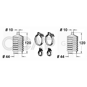Acquista Kit soffietto, Sterzo da OCAP 0901638 a buon mercato per soli 9,03 €