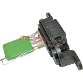 Compre Resistência, ventilador do habitáculo da METZGER 0917258 a um preço baixo por 27,83 €