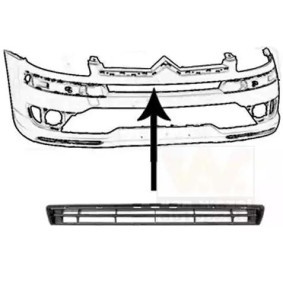Kühlergrill 0970510 von VAN WEZEL günstig für 23,45 € online kaufen