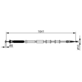 Handbremsseil 1 987 482 582 ABARTH von BOSCH