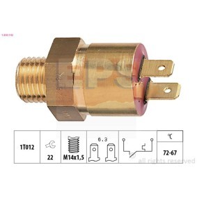 Temperaturschalter, Kühlerlüfter 1.850.100 von EPS günstig für 19,51 € online kaufen