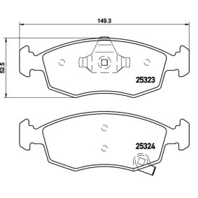 Bremsbeläge 1170822 von METZGER günstig für 16,22 € online kaufen