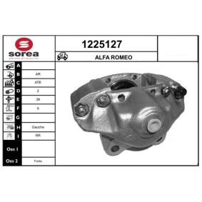 Bremssattel 1225127 von SNRA günstig für 90,06 € online kaufen