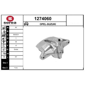 Bremssattel 1274060 von SNRA günstig für 94,97 € online kaufen