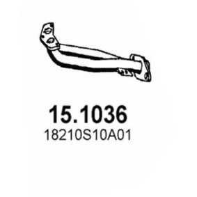 Abgasrohr 15.1036 von ASSO günstig für 207,12 € online kaufen