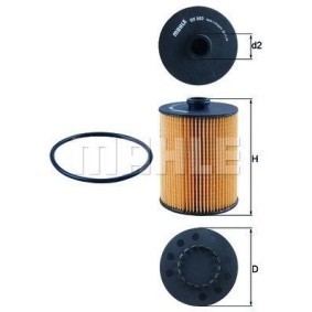 Comprar Filtro de aceite de MAGNETI MARELLI 154723437430 a bajo precio de 62,40 €