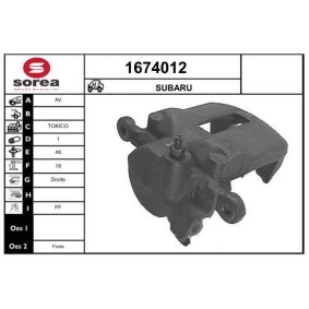 Bremssattel 1674012 von SNRA günstig für 109,75 € online kaufen