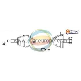 Comprar Árbol de transmisión de ODM-MULTIPARTS 18-291010 a bajo precio de 210,10 €