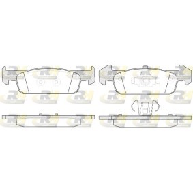 Compre Pastilhas de travão da ROADHOUSE 21540.10 a um preço baixo por 24,51 €