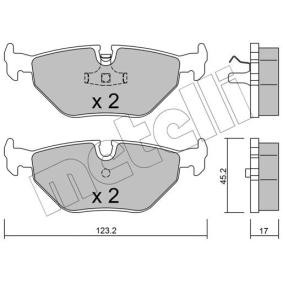 Bremsbeläge 22-0180-0 von METELLI günstig für 25,06 € online kaufen