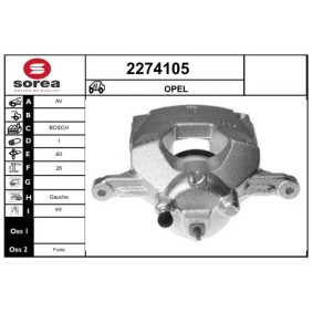Bremssattel 2274105 von EAI günstig für 105,89 € online kaufen