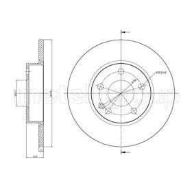 Bremsscheibe 23-0830C von METELLI günstig für 40,19 € online kaufen