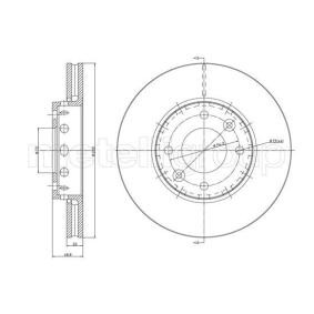 Bremsscheibe 23-1355C von METELLI günstig für 59,46 € online kaufen