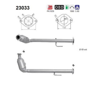 Katalysator 23033 von AS günstig für 377,42 € online kaufen