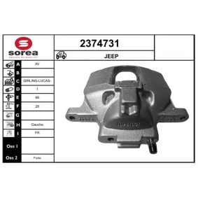 Comprar Pinza de freno de EAI 2374731 a bajo precio de 136,16 €