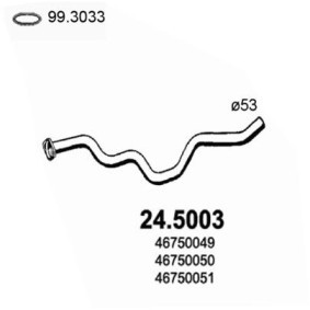 Abgasrohr 24.5003 von ASSO günstig für 78,19 € online kaufen