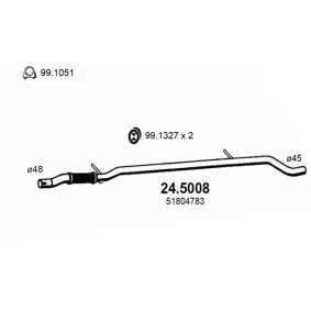 Abgasrohr 24.5008 von ASSO günstig für 148,81 € online kaufen