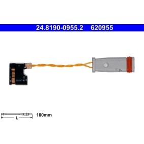 Warnkontakt, Bremsbelagverschleiß 24.8190-0955.2 von ATE günstig für 10,07 € online kaufen