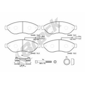 Achetez des Plaquettes de frein BRECK 24469 00 703 20 à prix pour 59,16 €