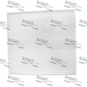 Innenraumfilter 247 von SIDAT günstig für 25,85 € online kaufen
