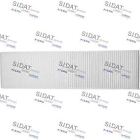 Innenraumfilter 287 von SIDAT günstig für 21,75 € online kaufen
