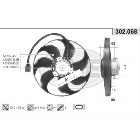 Kühlerlüfter 302.068 von AHE günstig für 94,77 € online kaufen