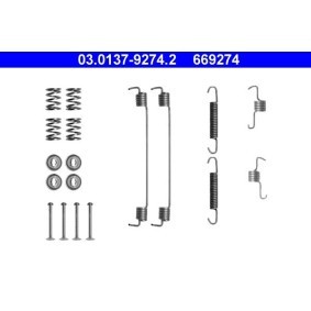 Compre Kit de accesorios de las zapatas de freno de ATE online para MICRA IV (K13) a precios moderados
