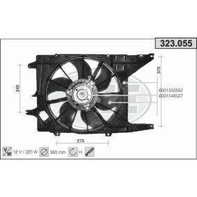 Kühlerlüfter 323.055 von AHE günstig für 147,82 € online kaufen