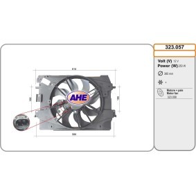Kühlerlüfter 323.057 von AHE günstig für 145,55 € online kaufen