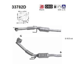 Katalysator 33782D von AS günstig für 192,80 € online kaufen