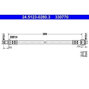 Bremsschlauch 24.5123-0280.3 von ATE günstig für 26,04 € online kaufen