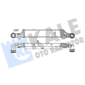 Ladeluftkühler 347300 von KALE OTO RADYATOR günstig für 94,94 € online kaufen
