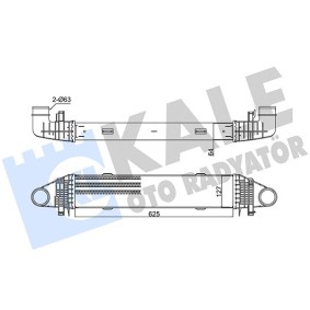 Ladeluftkühler 347700 von KALE OTO RADYATOR günstig für 125,13 € online kaufen