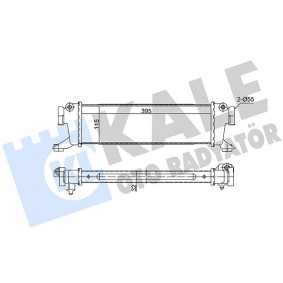 Ladeluftkühler 347900 von KALE OTO RADYATOR günstig für 104,45 € online kaufen
